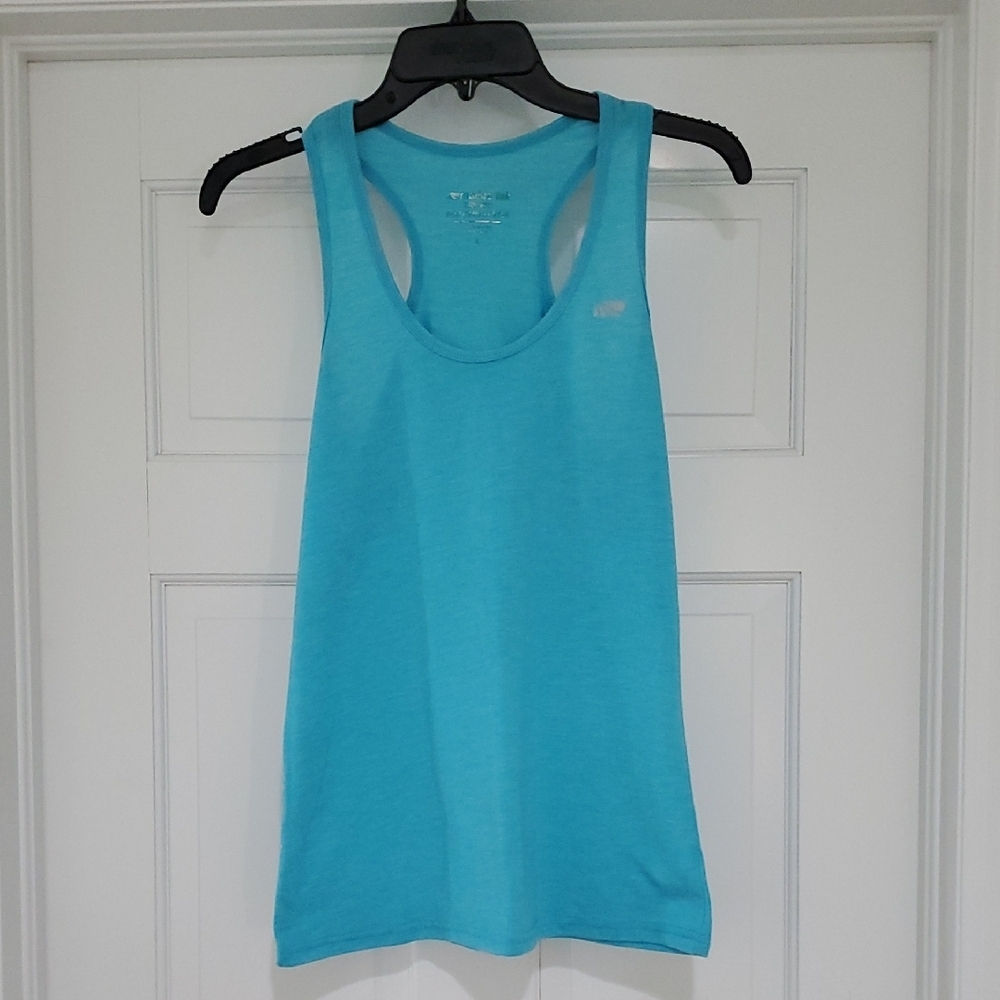 Marika Dry Wick Performance Blue Tank Womens Sz L